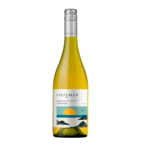 garrafa de vinho chileno vistamar bordevalle chardonnay